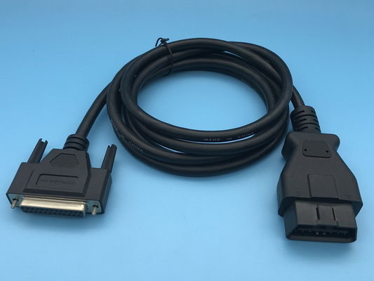 OBD2 OBDII 16 핀 J1962 남성 - DB25 핀 암 커넥터 케이블