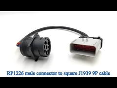 RP1226 14 핀에서 블랙 독일 J1939 9핀 ELD 케이블