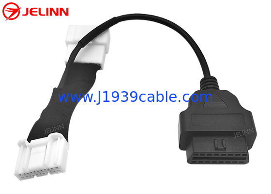 OBD2 OBD 어댑터 케이블 20 핀을 OBDII에 2018 년 테슬라 모델 3