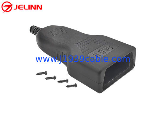 OBD 2 플라스틱 껍질 OBD2 장막 OBDII 커넥터 케이스